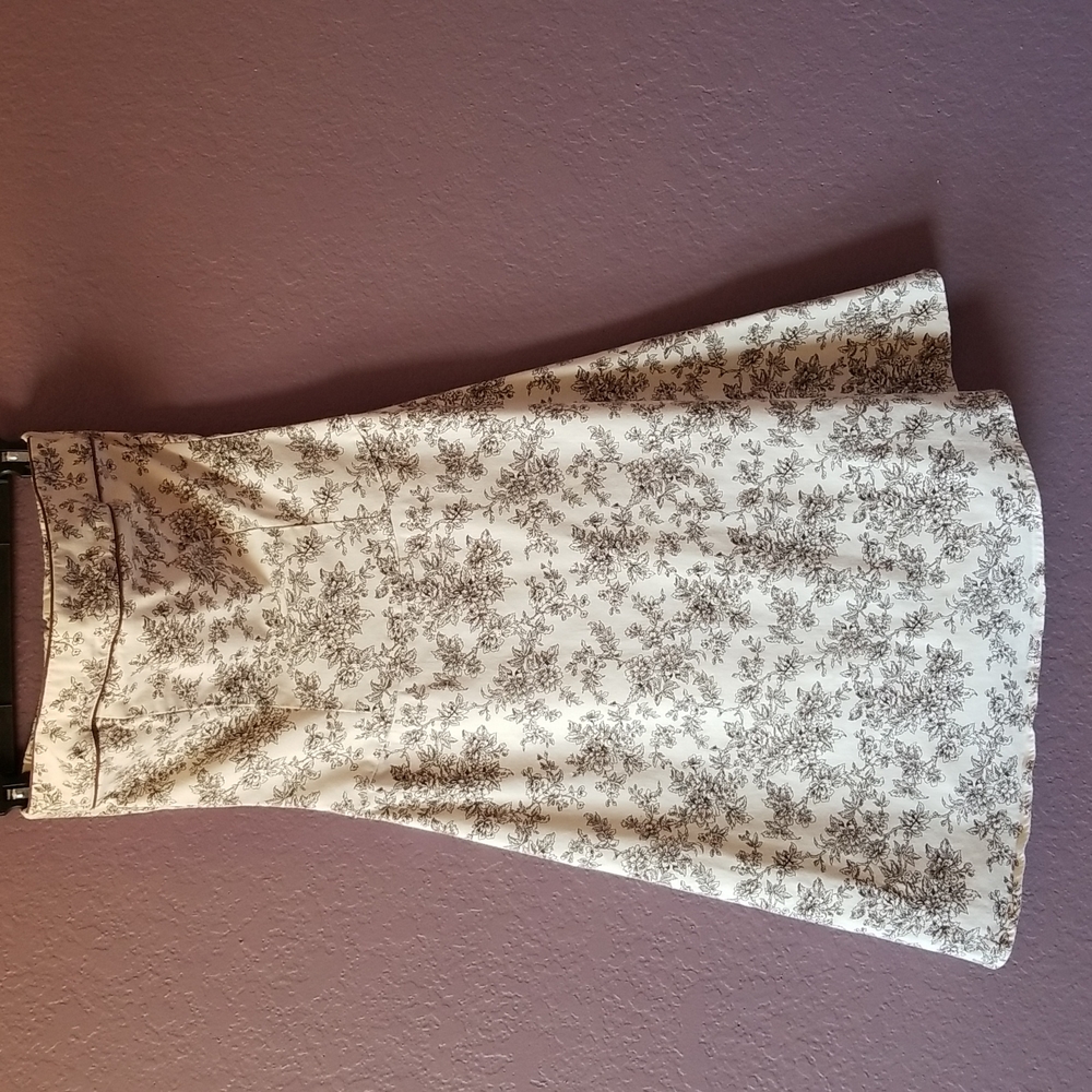 Coquette Floral Tea Dress Vintage Just Choon Strapless Dress